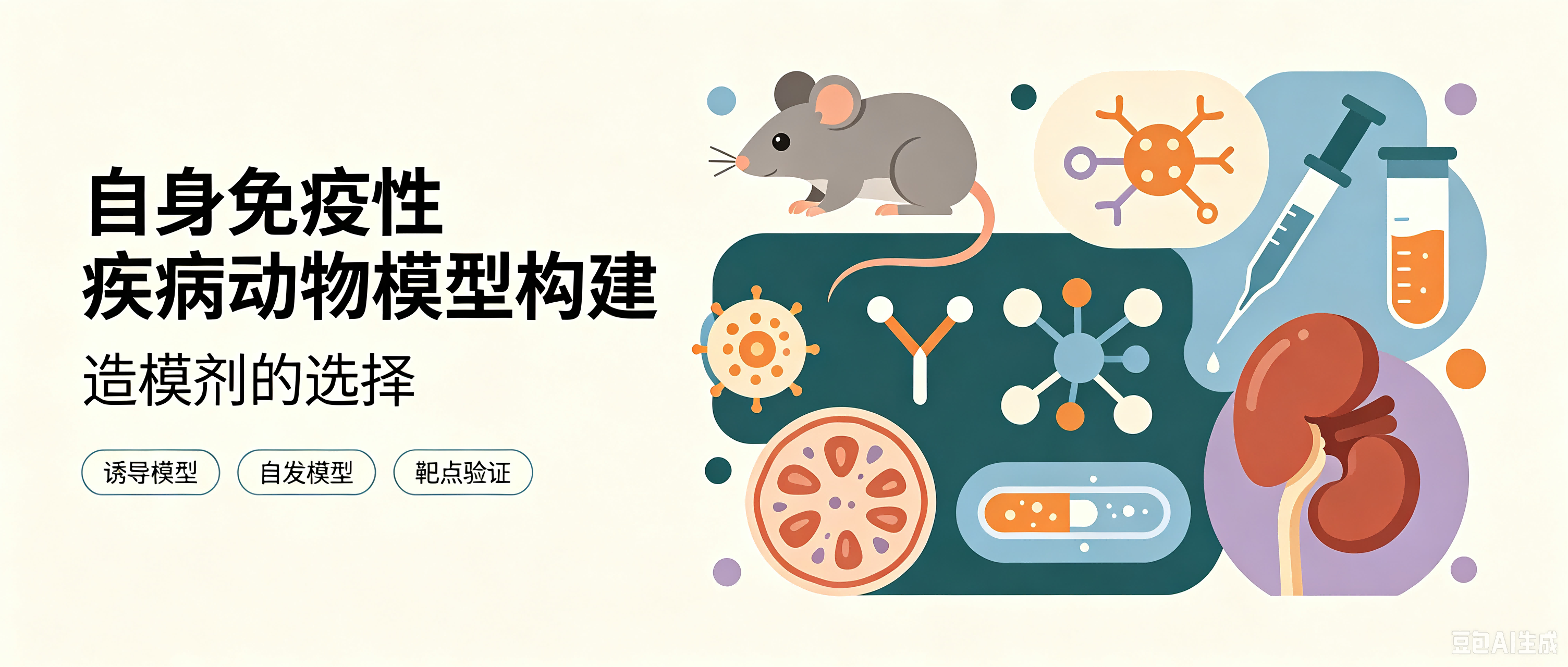 应用免疫学（一） 自身免疫性疾病动物模型构建：造模剂的选择